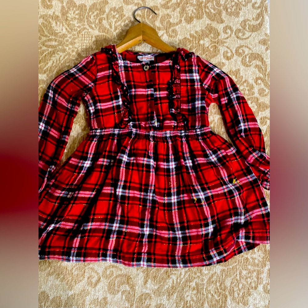 Target Cat and Jake Christmas Dress 4T